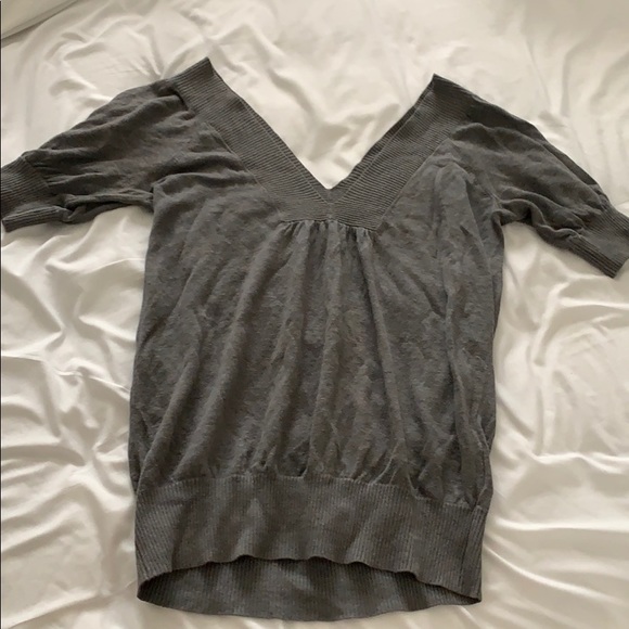 Club Monaco Gray Top (must bundle) - Picture 1 of 5
